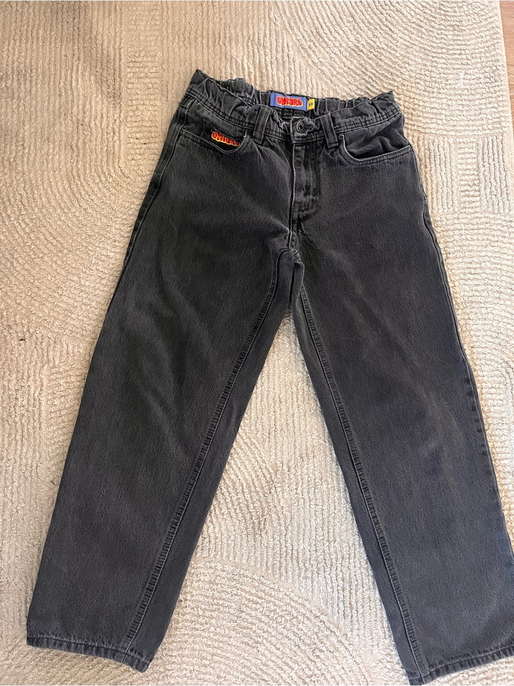 Empyre Kids Black Straight-Leg Jeans